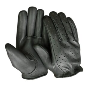 Classic Deerskin Short Wrist Ventilated Gloves