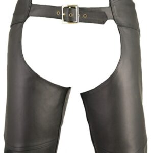 Men's Custom Double Stitched Leather Chaps