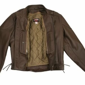 Men’s Vented Leather Jacket