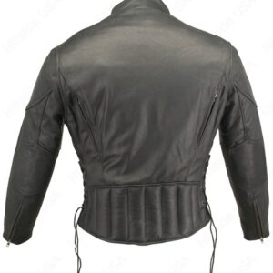 Men’s Vented Leather Jacket