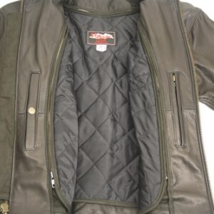 Women's Shaped Motorcycle Leather Jacket