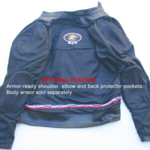 Men's Biker Jacket Body Armor