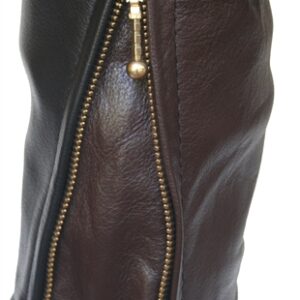 Men's Two-Toned D Pocket Motorcycle Jacket