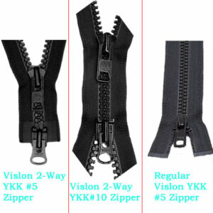 Men's SOA Style Side Lace Cordura Vest Zippers