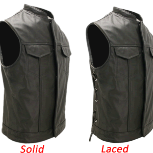 Men's Sons of Anarchy Style Leather Vest