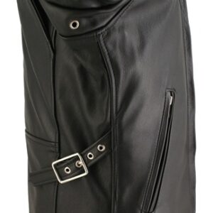 Men's Cafe Racer Horsehide Motorcycle Jacket - Image 5