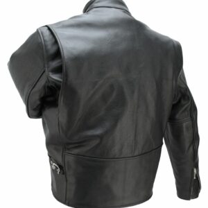 Men's Cafe Racer Horsehide Motorcycle Jacket - Image 6