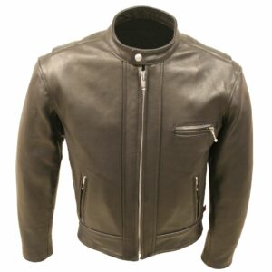 Men's Fitted Racer Jacket - Image 4