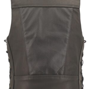 Men's Semi-Perforated Motorcycle Vest