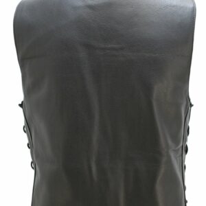 Motorcycle Full Back Cruiser Leather Vest