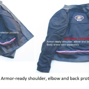 Hillside Men's Vintage Leather Jacket Armor