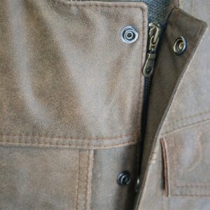 Men's Sons of Anarchy Style Brown Vintage Biker Vest
